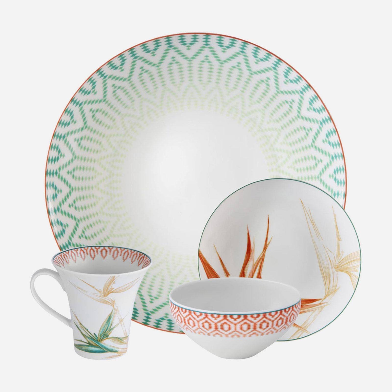 Vista Alegre Fiji 4 Piece Place Setting