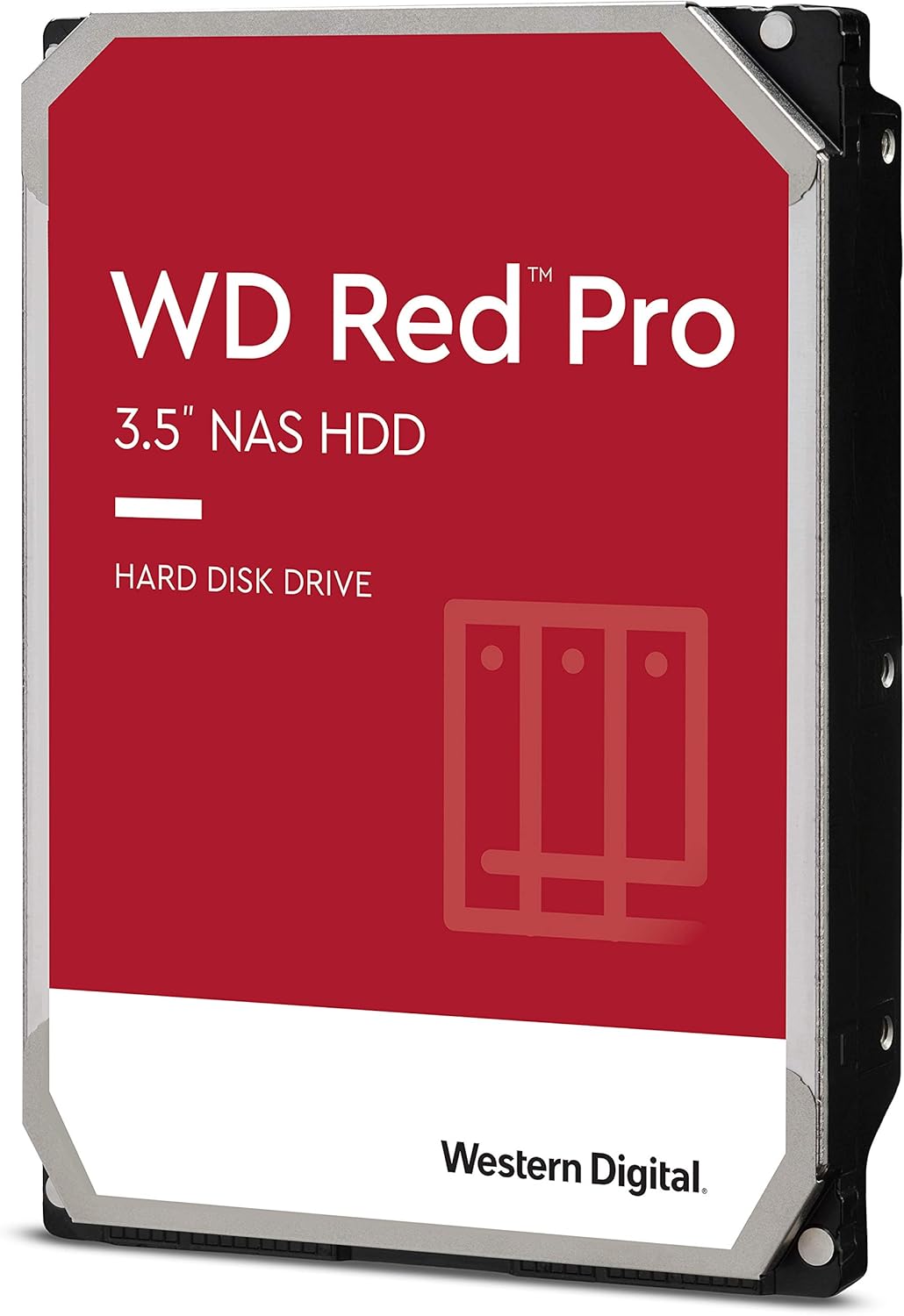 Western Digital 16TB WD Red Pro NAS Internal Hard Drive HDD - 7200 RPM, SATA 6 Gb/s, CMR, 256 MB Cache, 3.5