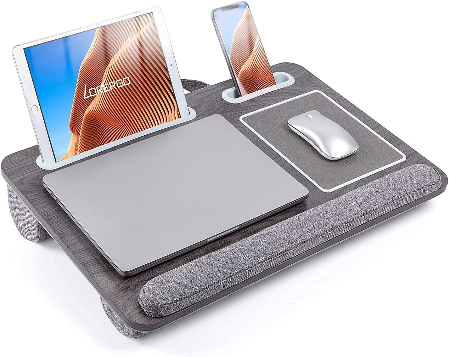 LORYERGO Laptop Lap Desk - Lap Desk Fits Up to 17