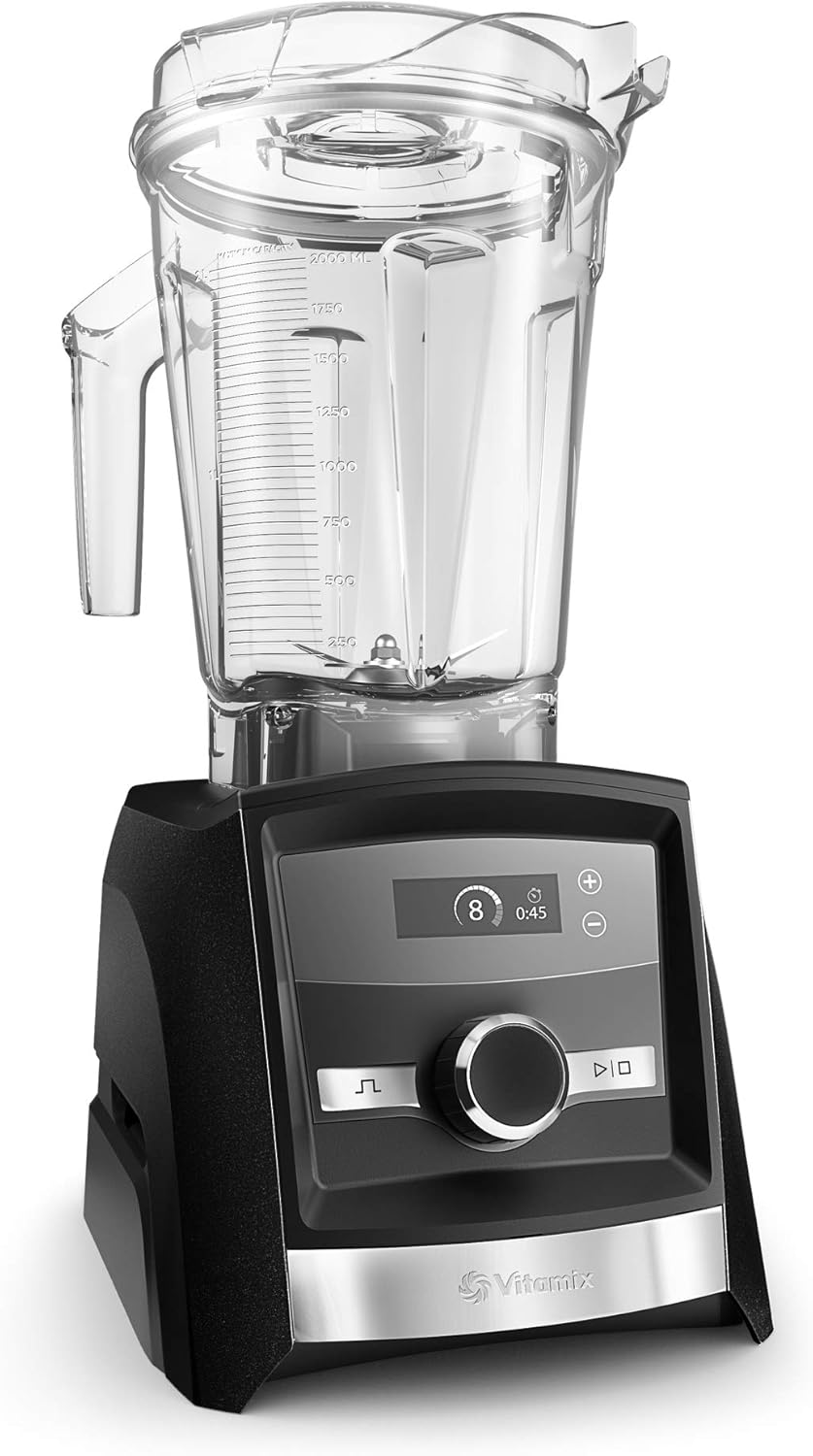 Vitamix KC33000, Black A3300 Ascent Series Smart Blender, Professional-Grade, 64 oz. Low-Profile Container, full size