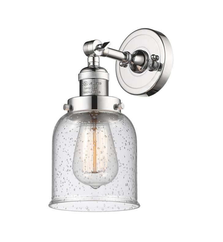 Innovations Lighting-Small Bell 1 Light Sconce-203-AC-G54