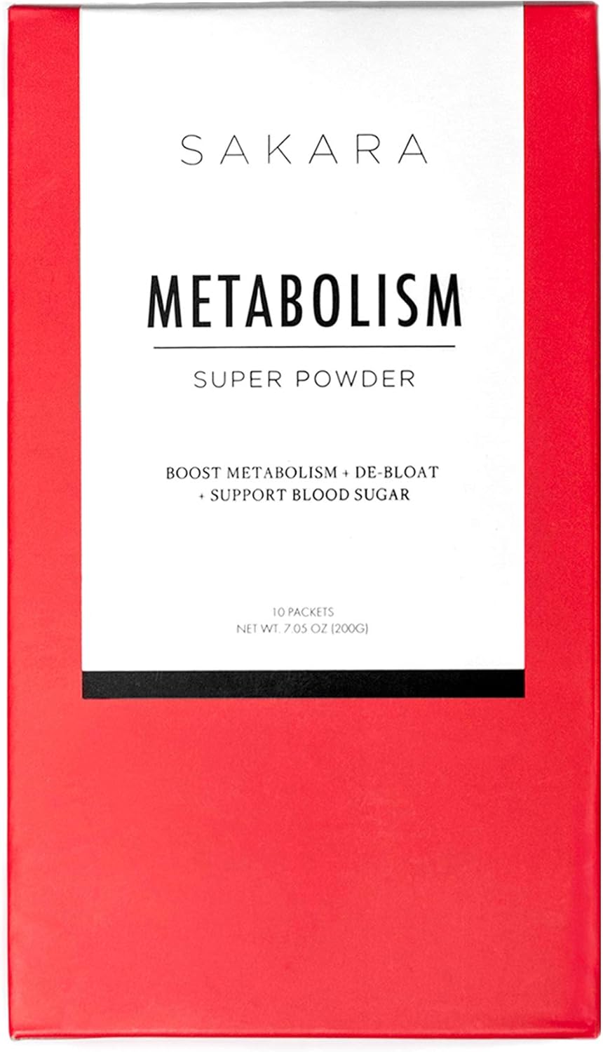 Sakara Metabolism Super Powder (10 Servings) Pack of 2