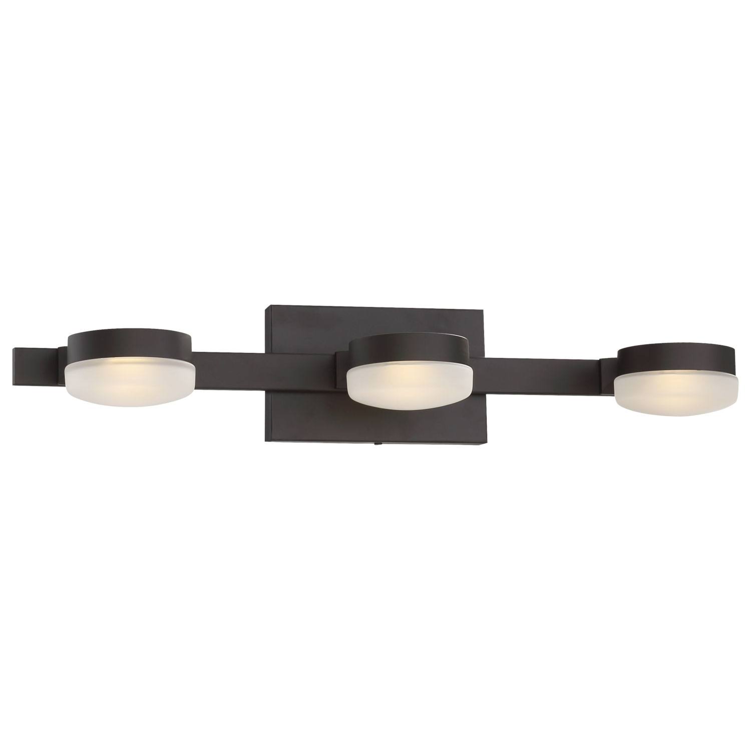 251 First Jackson 24 in. Three-Light Bath Vanity in Oil Rubbed Bronze, Contemporary u0026 Modern | Bellacor 2187726