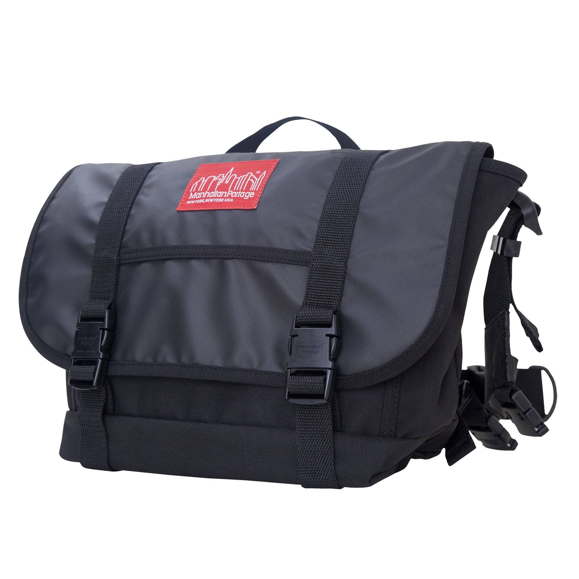 Manhattan Portage Black Medium NY Minute Messenger Bag