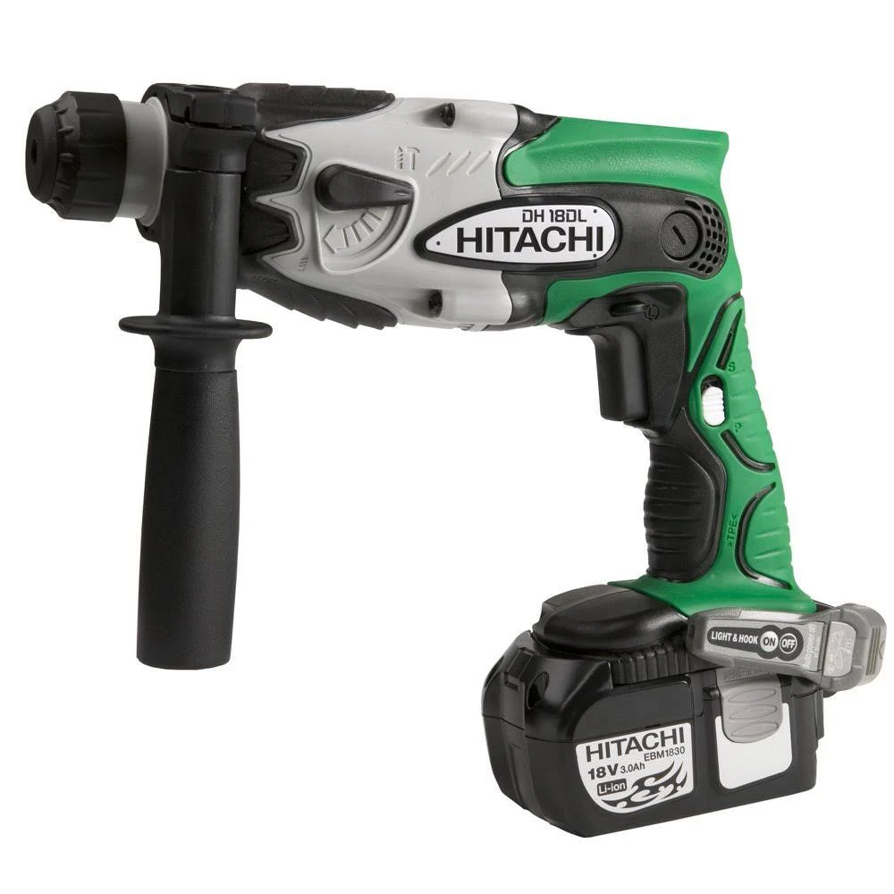 Hitachi Dh18dl 18 Volt Li-Ion SDS Rotary Hammer