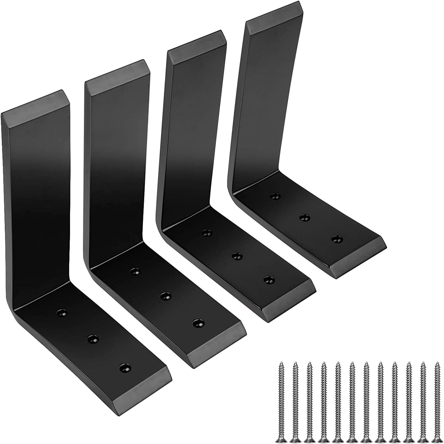 LuckIn Countertop Support Bracket 8 Inch, 6