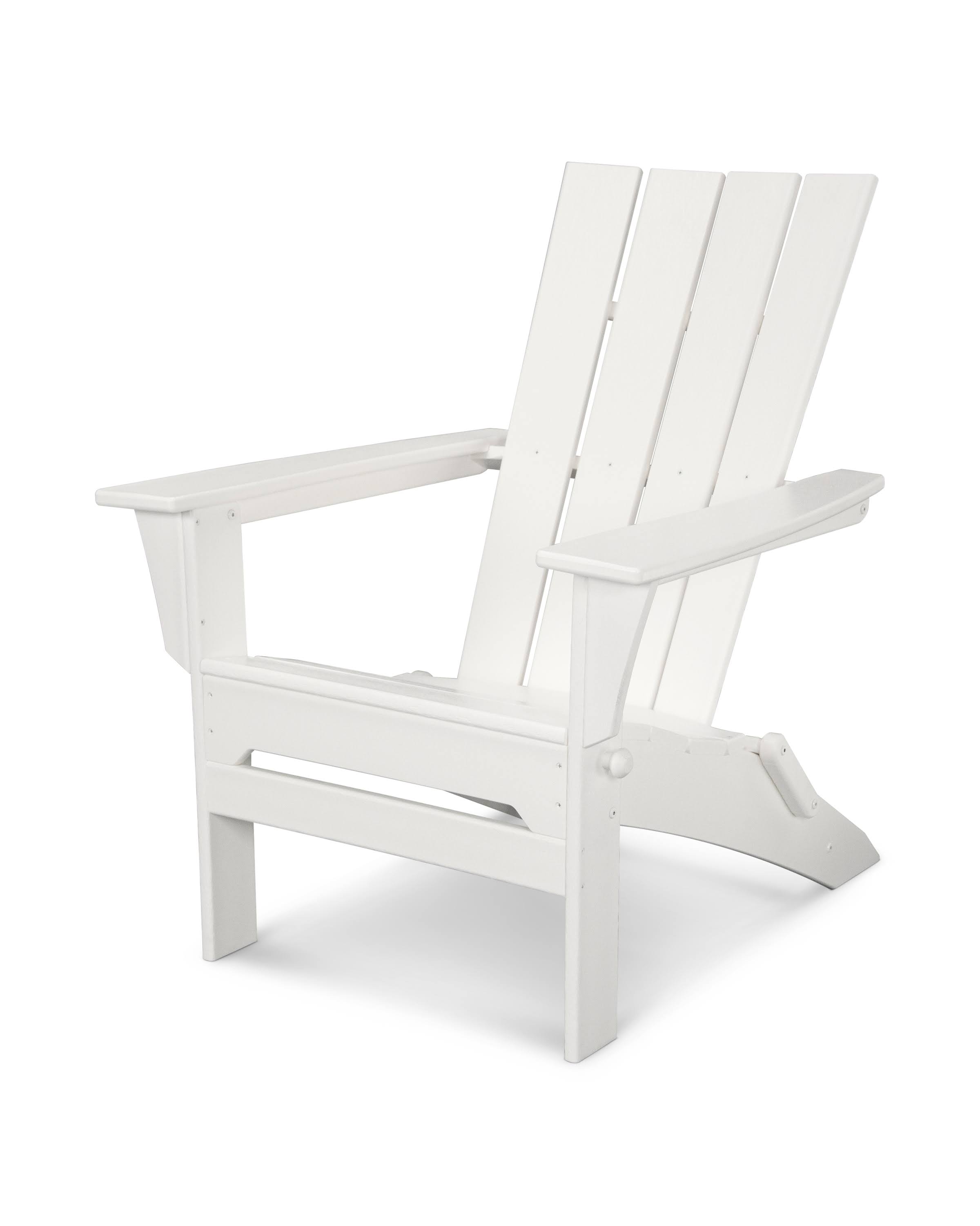 POLYWOOD Quattro Folding Adirondack White