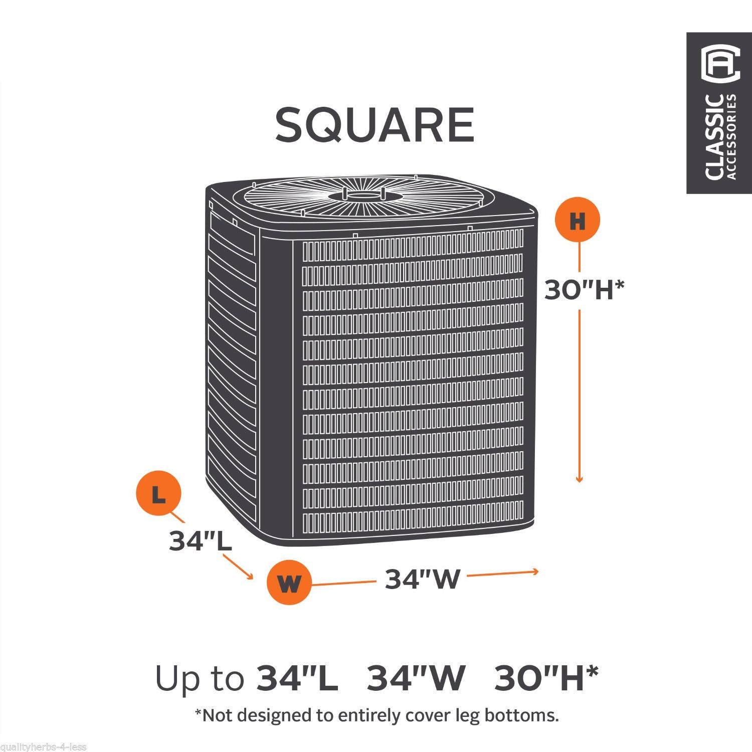 Veranda Square Air Conditioner Cover Classic Accessories