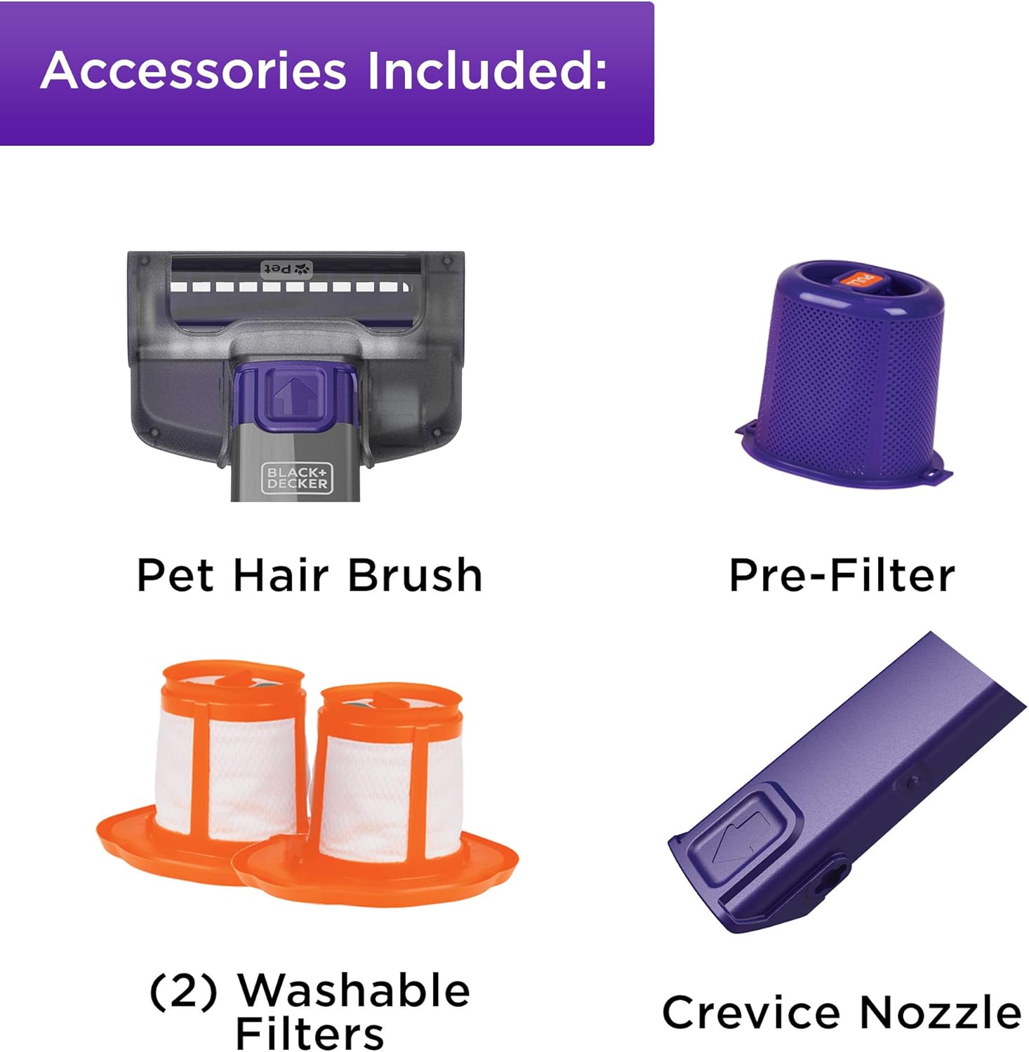 beyond by BLACK+DECKER 20V MAX Handheld Vacuum for Pets, Advanced Clean (HHVK515JP07APB) , Gray