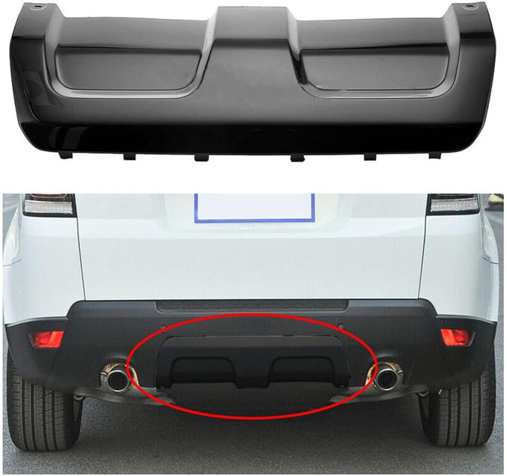 labwork Rear Bumper Skid Plate Trim Replacement for Land Rover Range Rover Sport 2014-2017