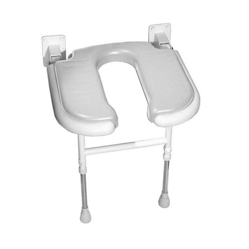 Arc DS4200-GR Deluxe Standard U-Shaped Seat Without Back and Arm, Grey