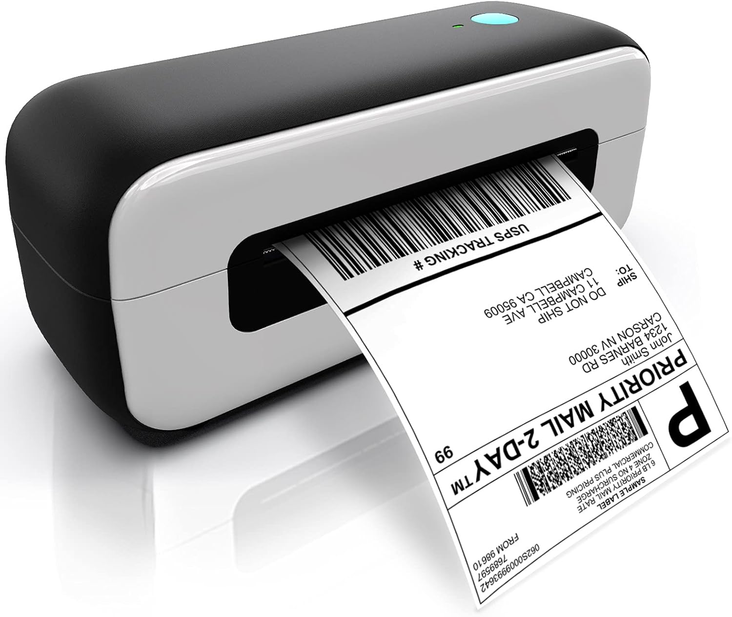 Thermal Label Printer, Shipping Label Printer, Label Printer for Shipping Packages, Desktop Label Printers for Small Business, Barcode Printer - Compatible with USPS, Amazon, Shopify, Etsy, Ebay