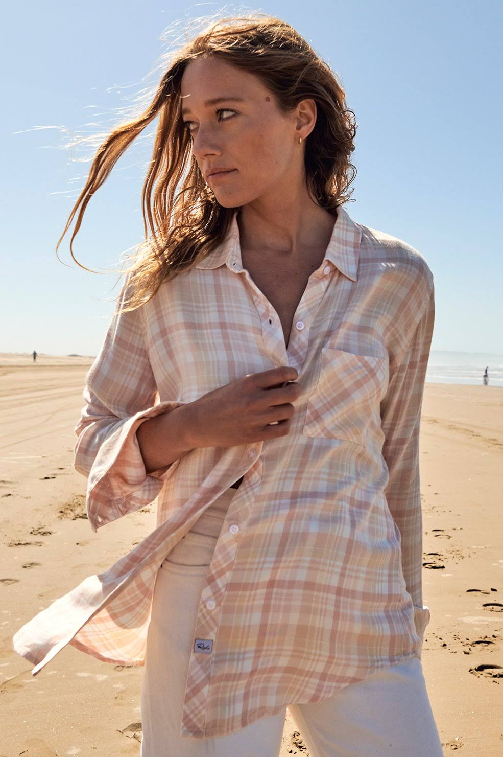 Rails Hunter Top - Peach Powder