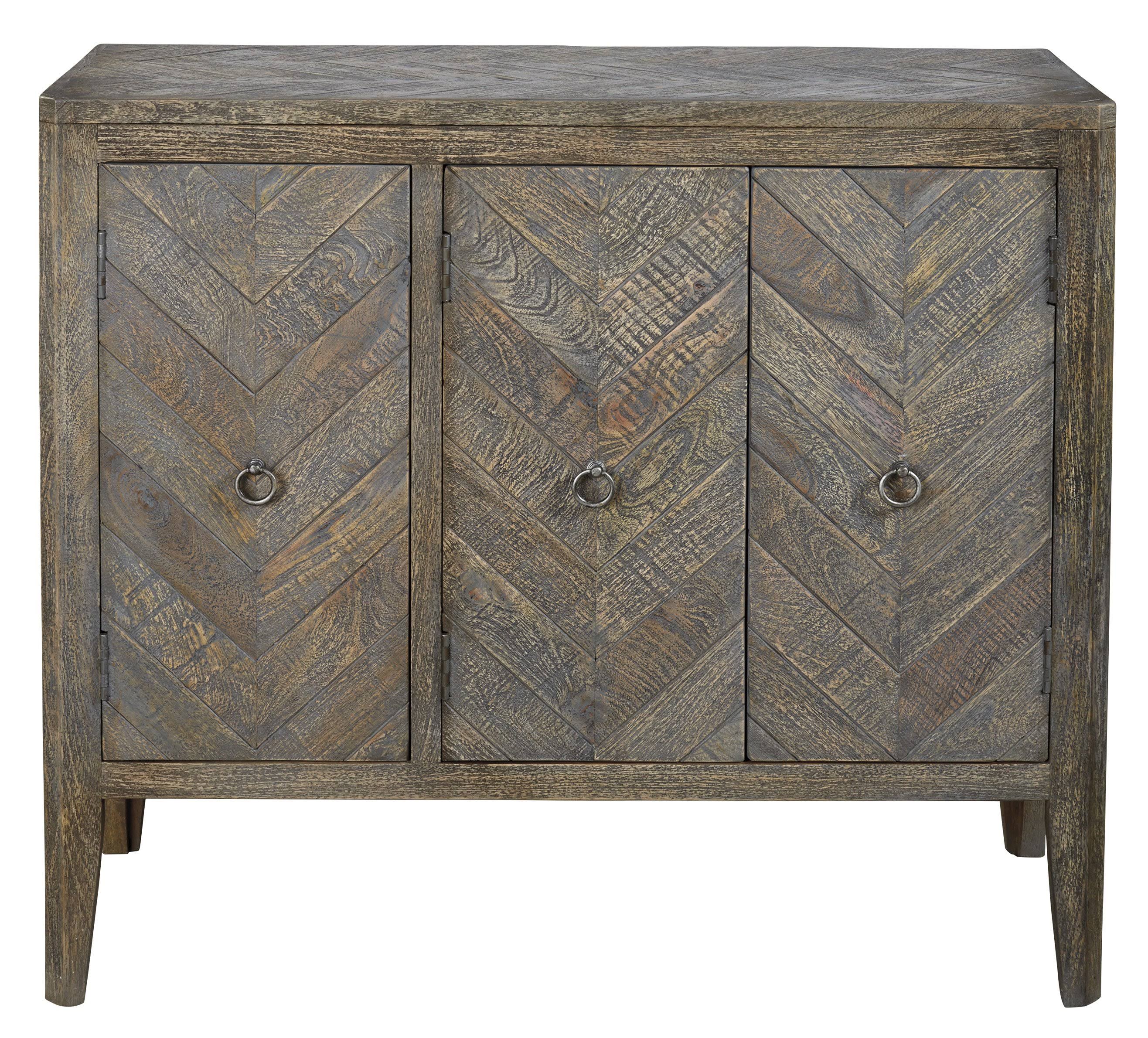 Ashley Furniture Boyerville Accent Cabinet - Antique Gray