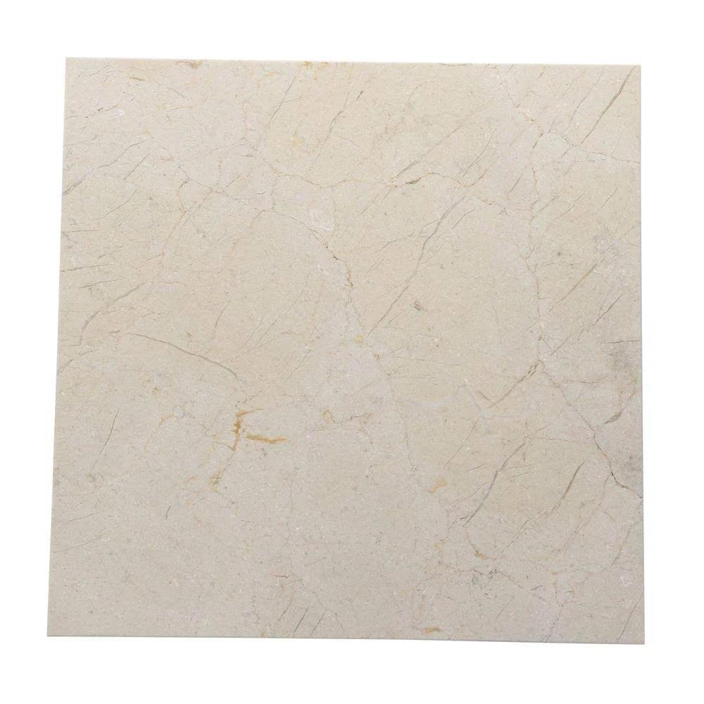 American Olean Marble 10-Pack Crema Marfil Classic 12-in x 12-in Polished Natural Stone Marble Stone Look Floor Tile | M72212121