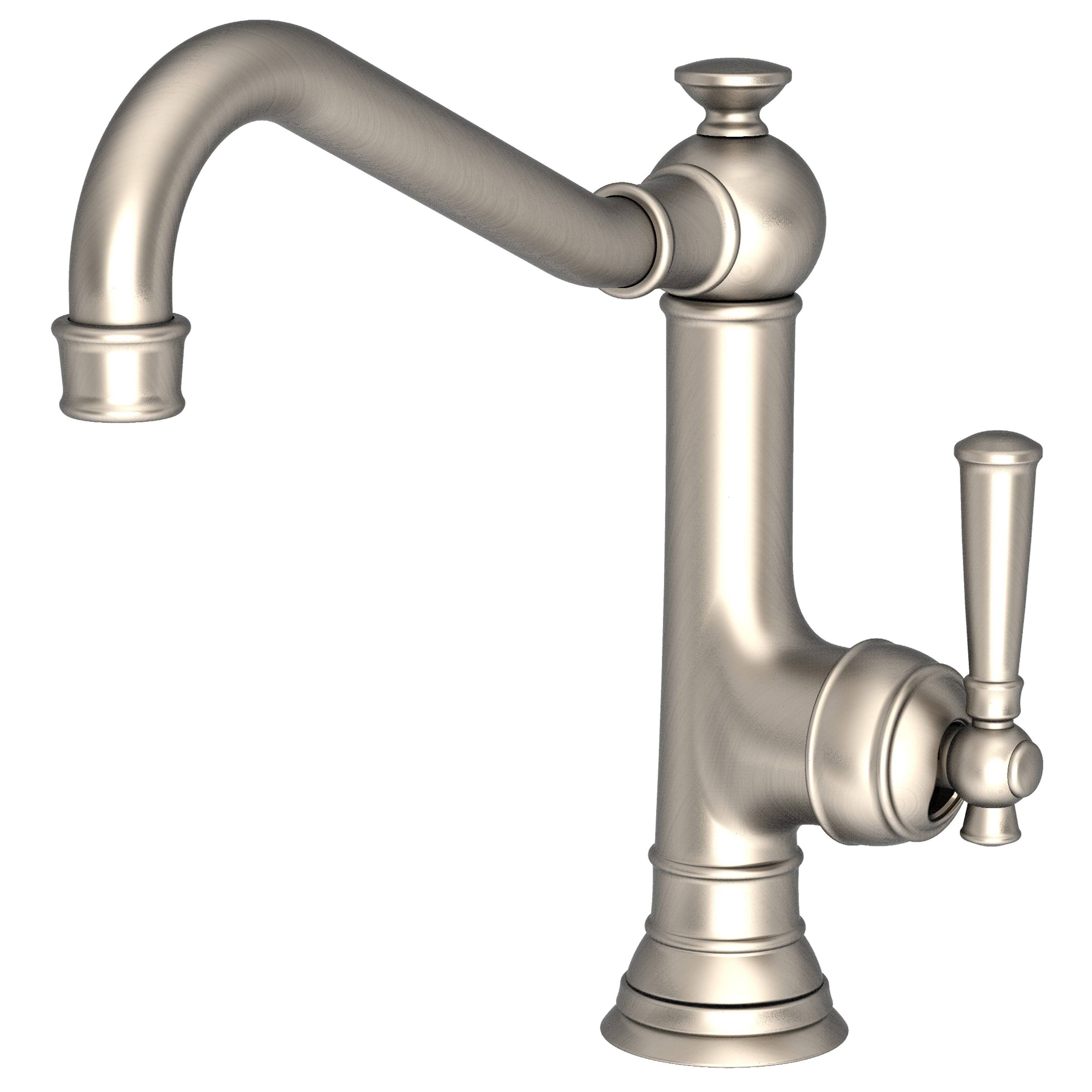 Newport Brass Jacobean Single Handle Kitchen Faucet Antique Nickel