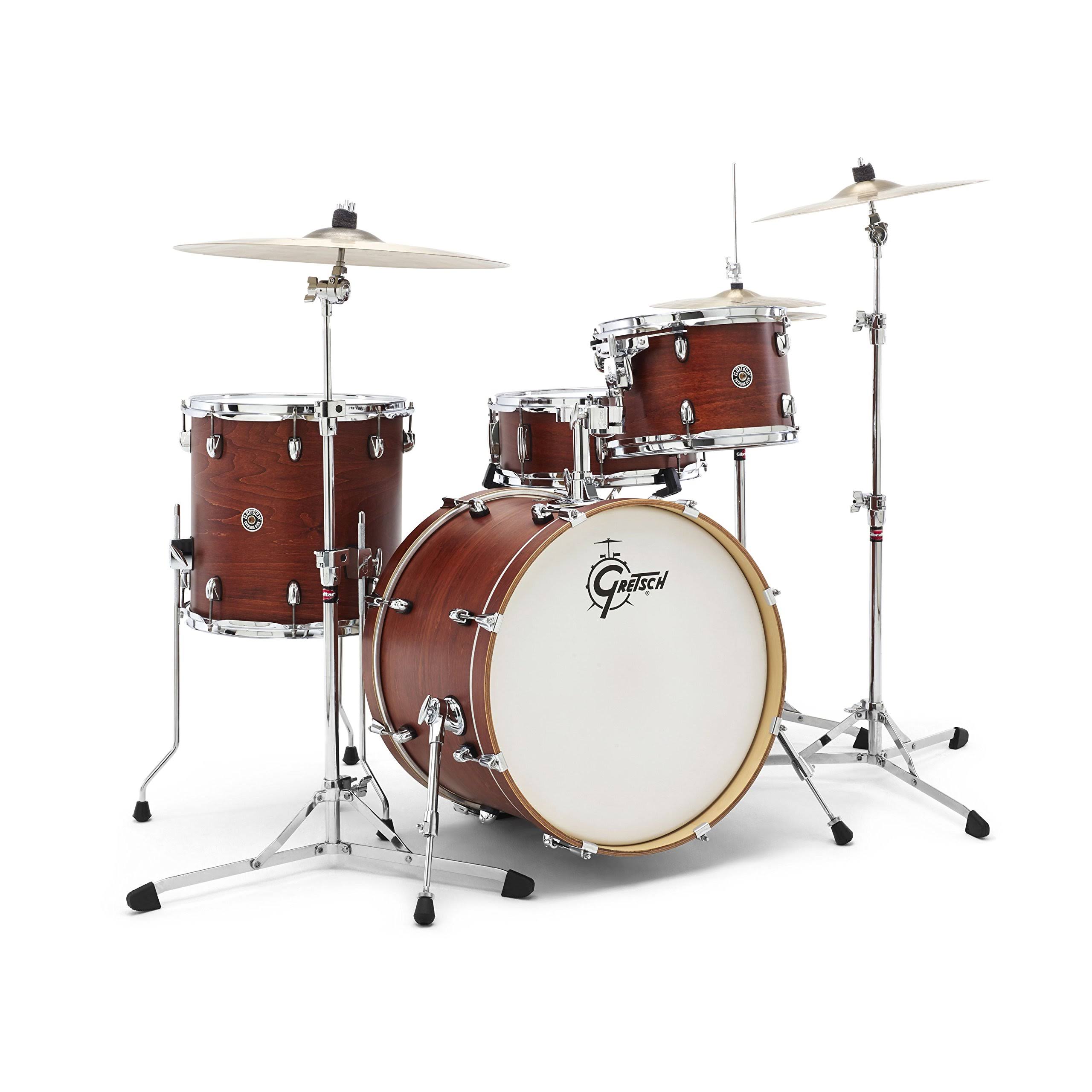 Gretsch Catalina Club 4 Piece Shell Pack - Satin Walnut Glaze