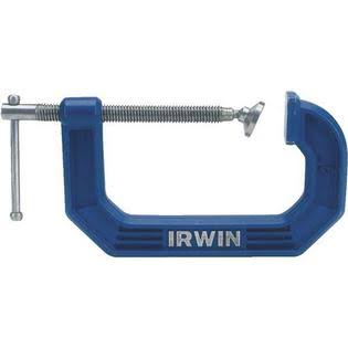 Irwin (5)-Irwin 8x22 Jaw Capacity 4x22 Throat Depth Quick-Grip C-Clamp 225108