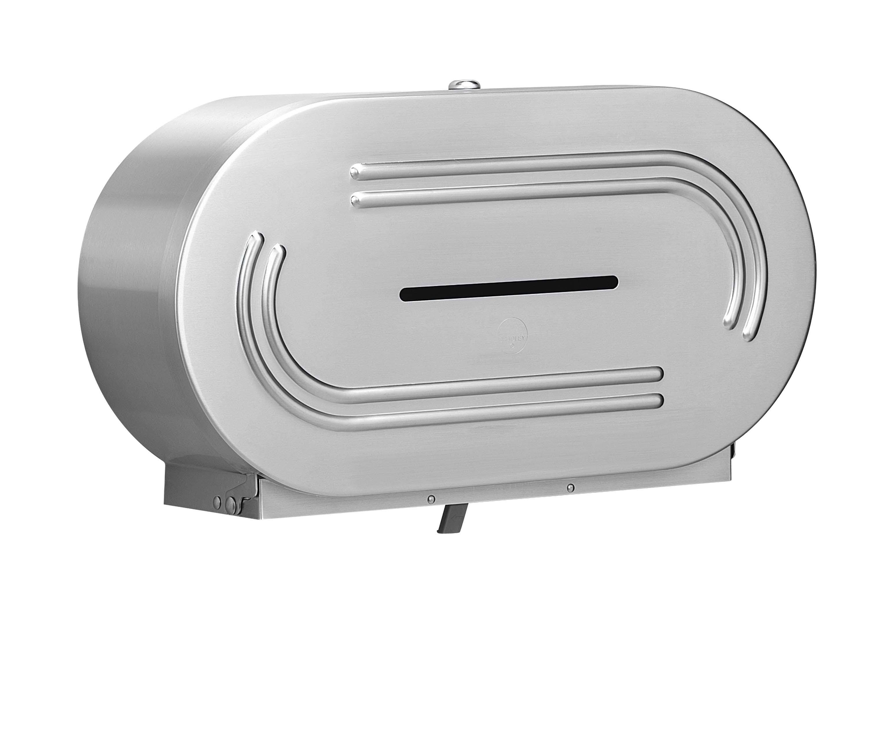 Bradley 5425-000000 Toilet Tissue Dispenser, Surface, Dual