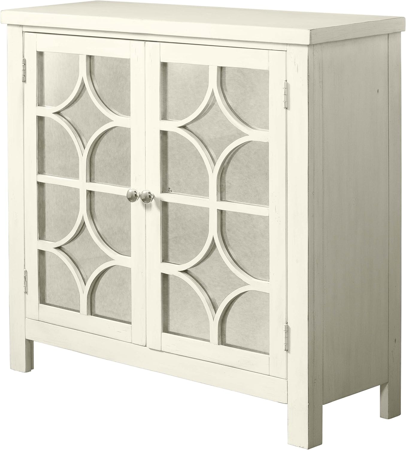 Abbey Avenue Camryn Accent Chest Antique Bisque