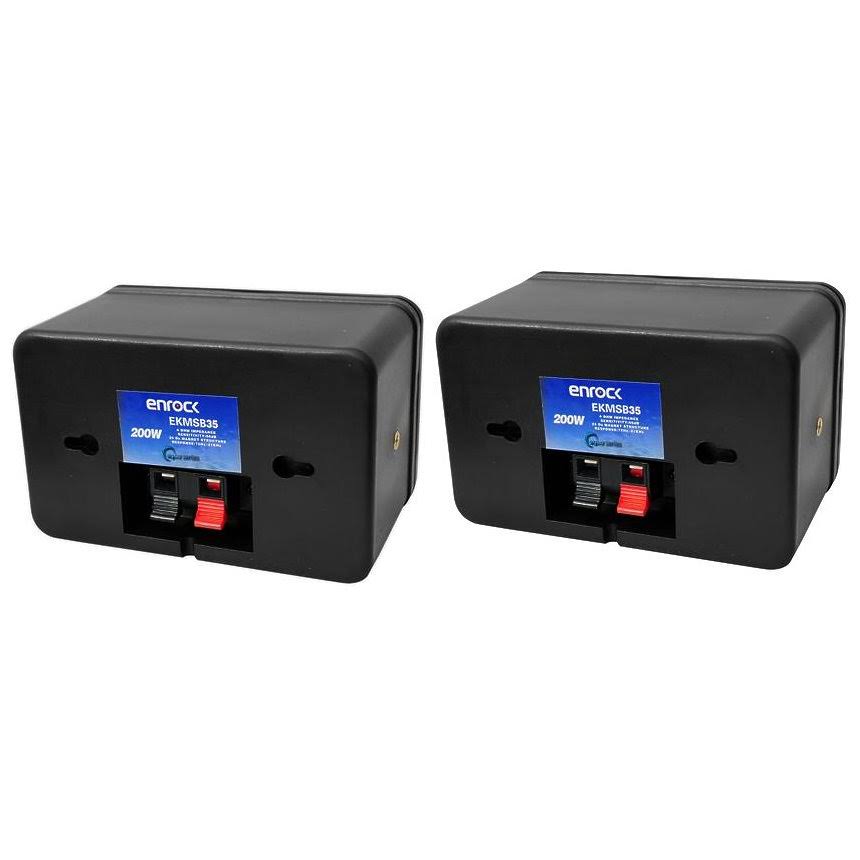 Pyle New 8 x 200W Mini Box Marine Outdoor Waterproof 1600Watt Speaker System Package PLMR24B