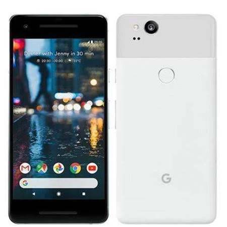Google Pixel 2 Factory Unlocked 64GB Clearly White (Certified Refurbished)