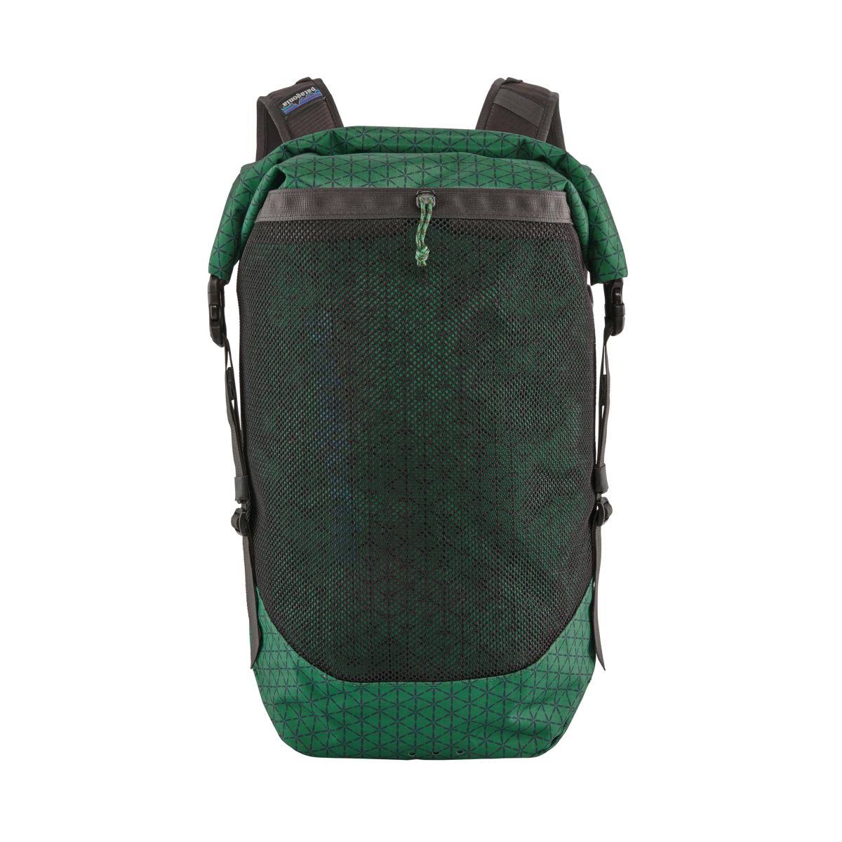 Patagonia Planing Roll Top Pack - Fish Hex Small Eelgrass Green