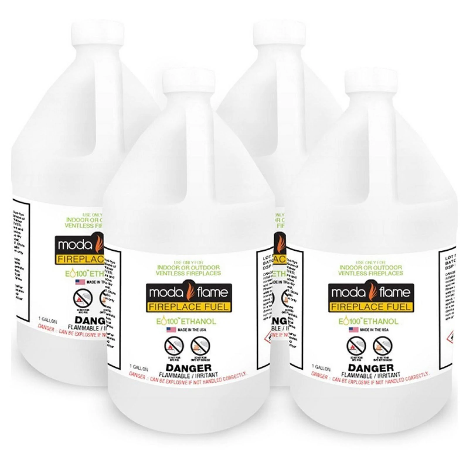 Moda Flame FP-1 4gal Ventless Bio Ethanol Fireplace Fuel