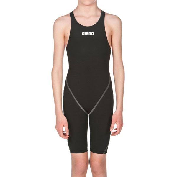 Arena 2a956 Powerskin St 2.0 Youth - Open Back - Black, 22