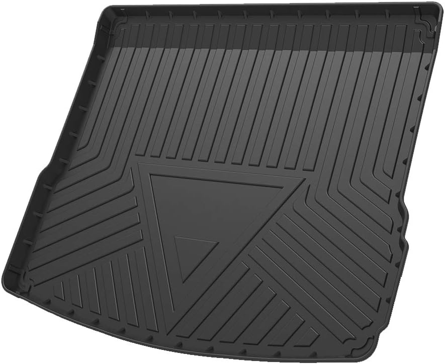 Macan Cargo Liner for Porsche Macan 2015-2020 2021 Trunk Liner Tray Heavy Duty Rubber Rear Cargo Area Mat Waterproof Protector Floor Mat Black