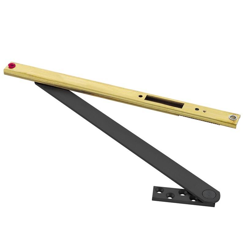 Glynn-Johnson Overhead Stop Black Concealed Stop