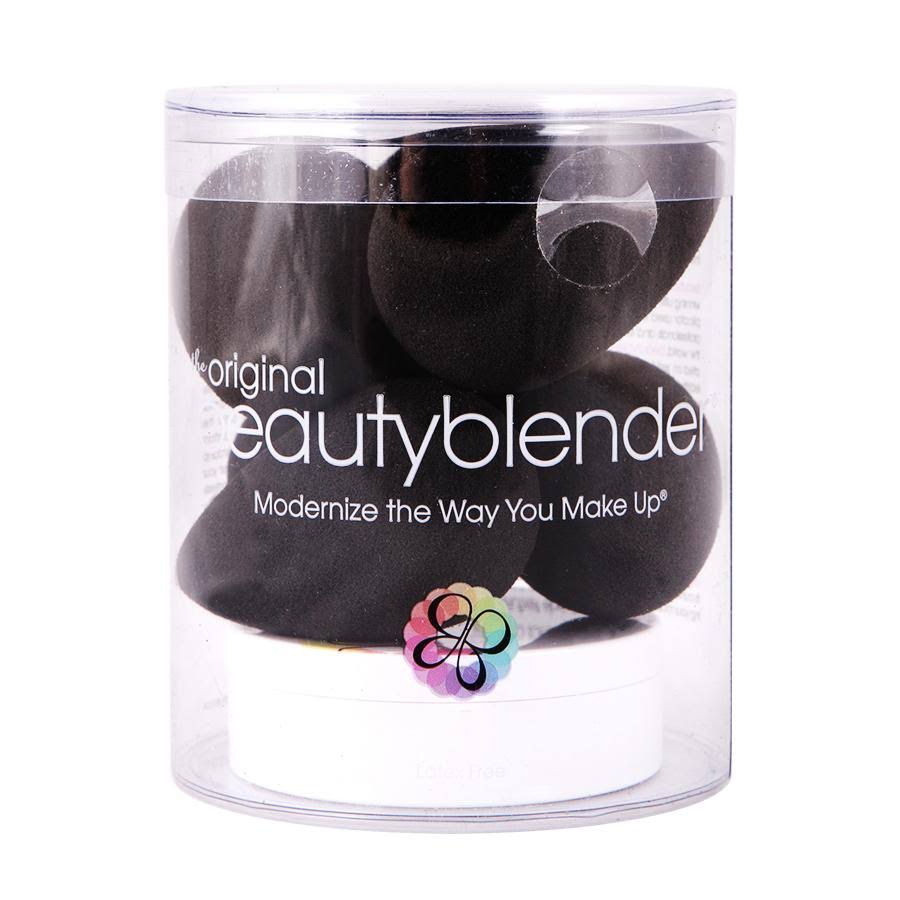 Beautyblender Pro Black Pack (6 Blenders + 1 Solid Cleanser)
