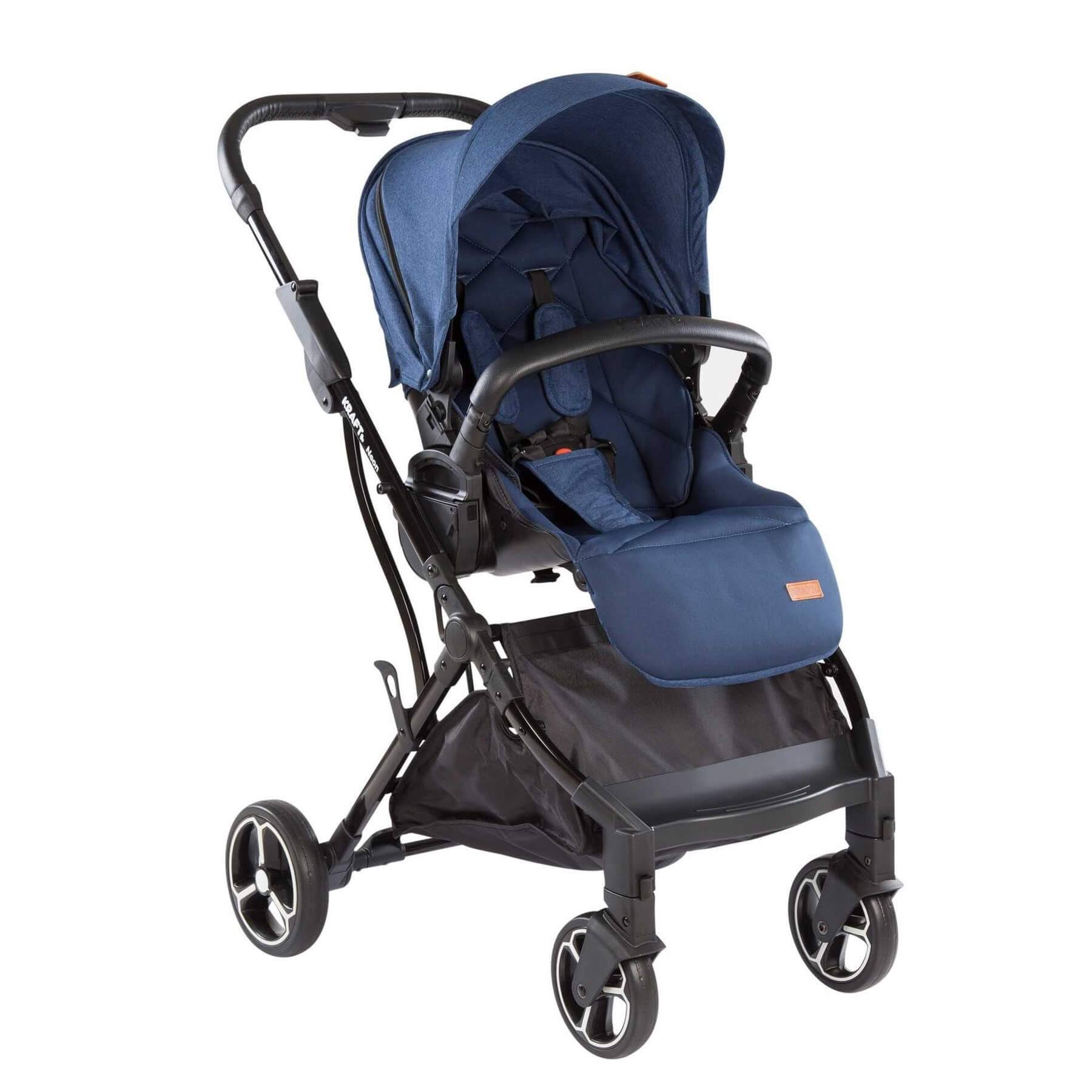 Kraft Back bifirectional Stroller (Option: Color: Beige)