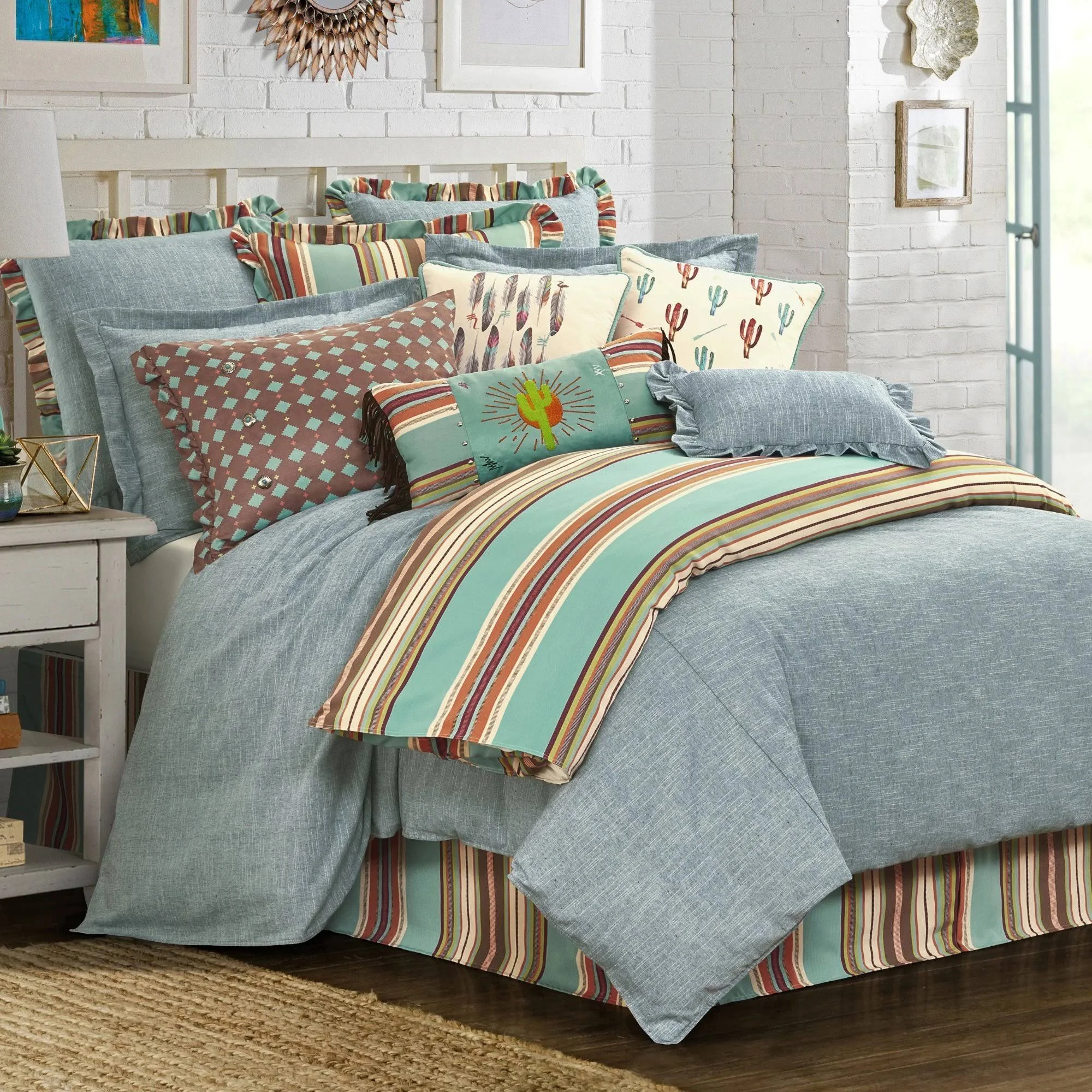 HiEnd Accents Chambray Euro Sham