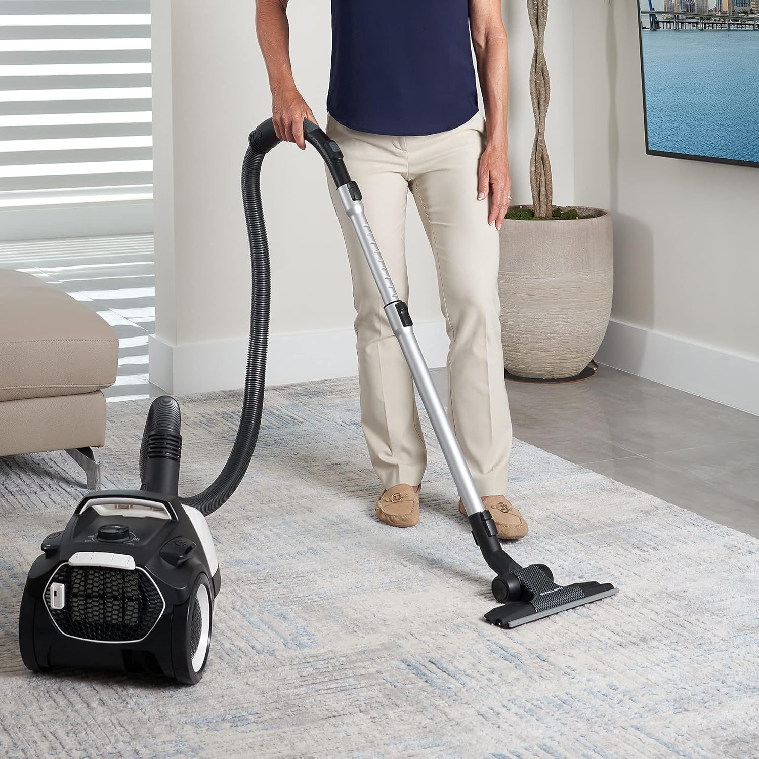 Soniclean WhisperJet C2 Canister Vacuum Cleaner &ndash; U15 ULPA Filtration &ndash; Ultra-Quiet Operation - Made in Germany
