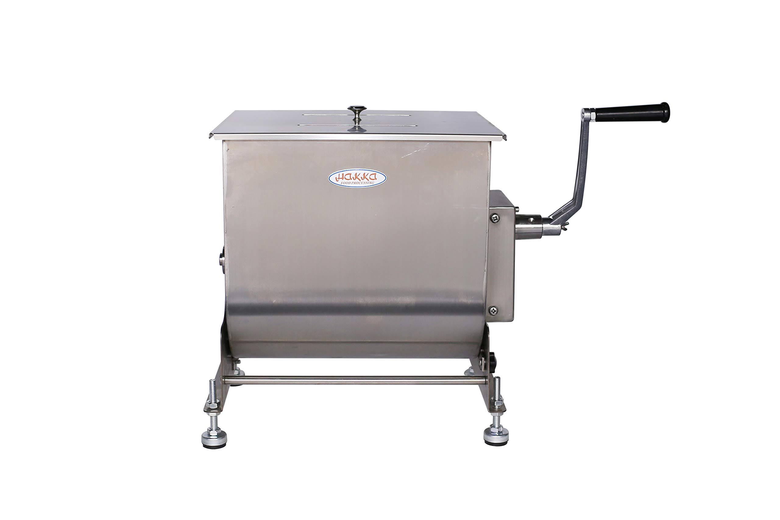 Hakka 60-Pound/30-Liter Capacity Tilt Tank Manual Meat Mixers