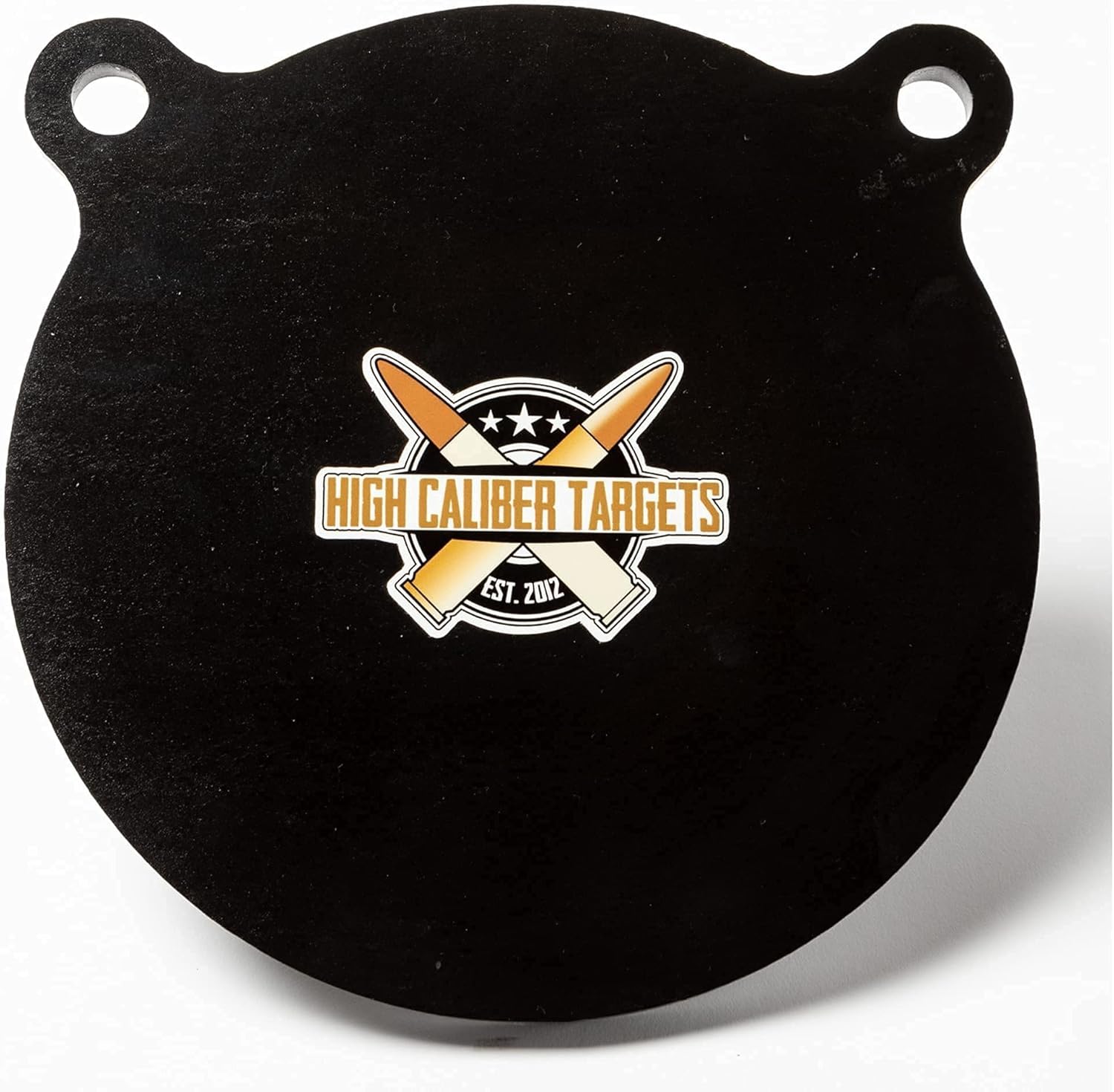 High Caliber AR500 Steel Shooting Targets - Gong, Shilouettes, IPSC, Hooks, Brackets and More 1/2