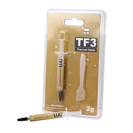 TF3 Thermal Conductive Silicone Grease (CPU Heat Dissipation Paste 2G Version Thermal Conductivity 6.0 Notebook Thermal Conductivity Paste) Pack of 2