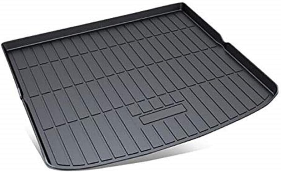 Cargo Liner Trunk Mat Cargo Tray Black 2019 2020 2021 2022 Compatible with 2015-2018 Ford Edge