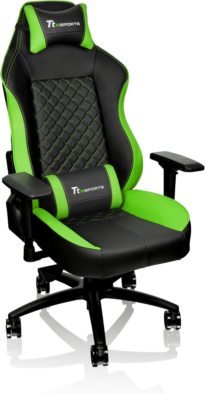 Thermaltake Tt eSPORTS X Fit XF100 Racing Bucket Seat Style Ergonomic Gaming Chair Black