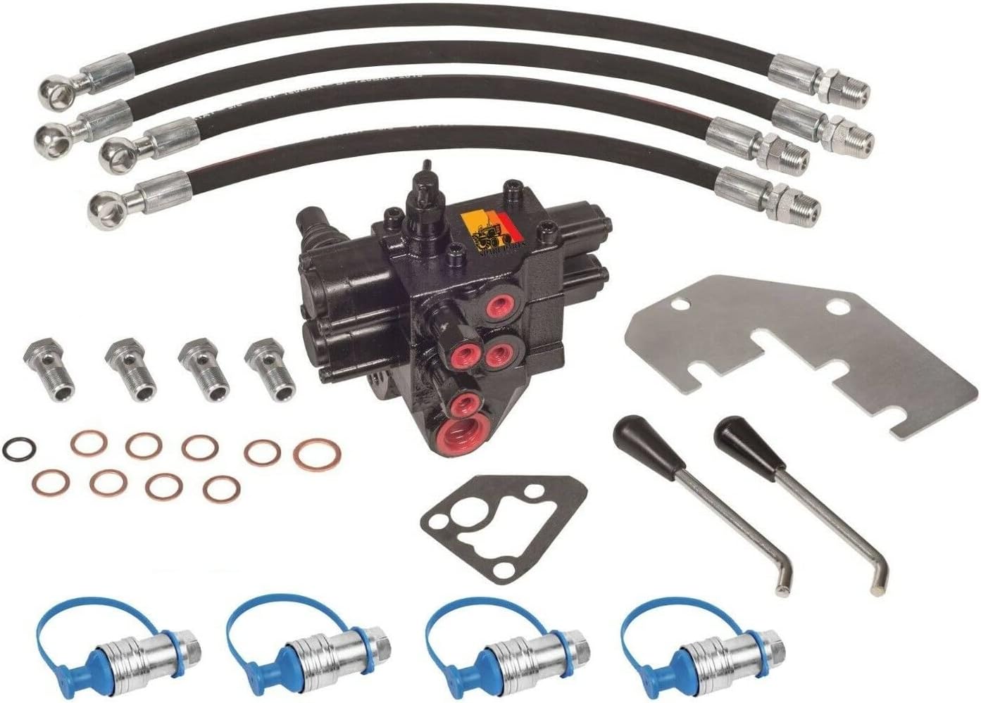 New Dual Hydraulic Remote Control Valve Kit Suitable for Several Fiat Tractors 450-480-500-540-640 Classic