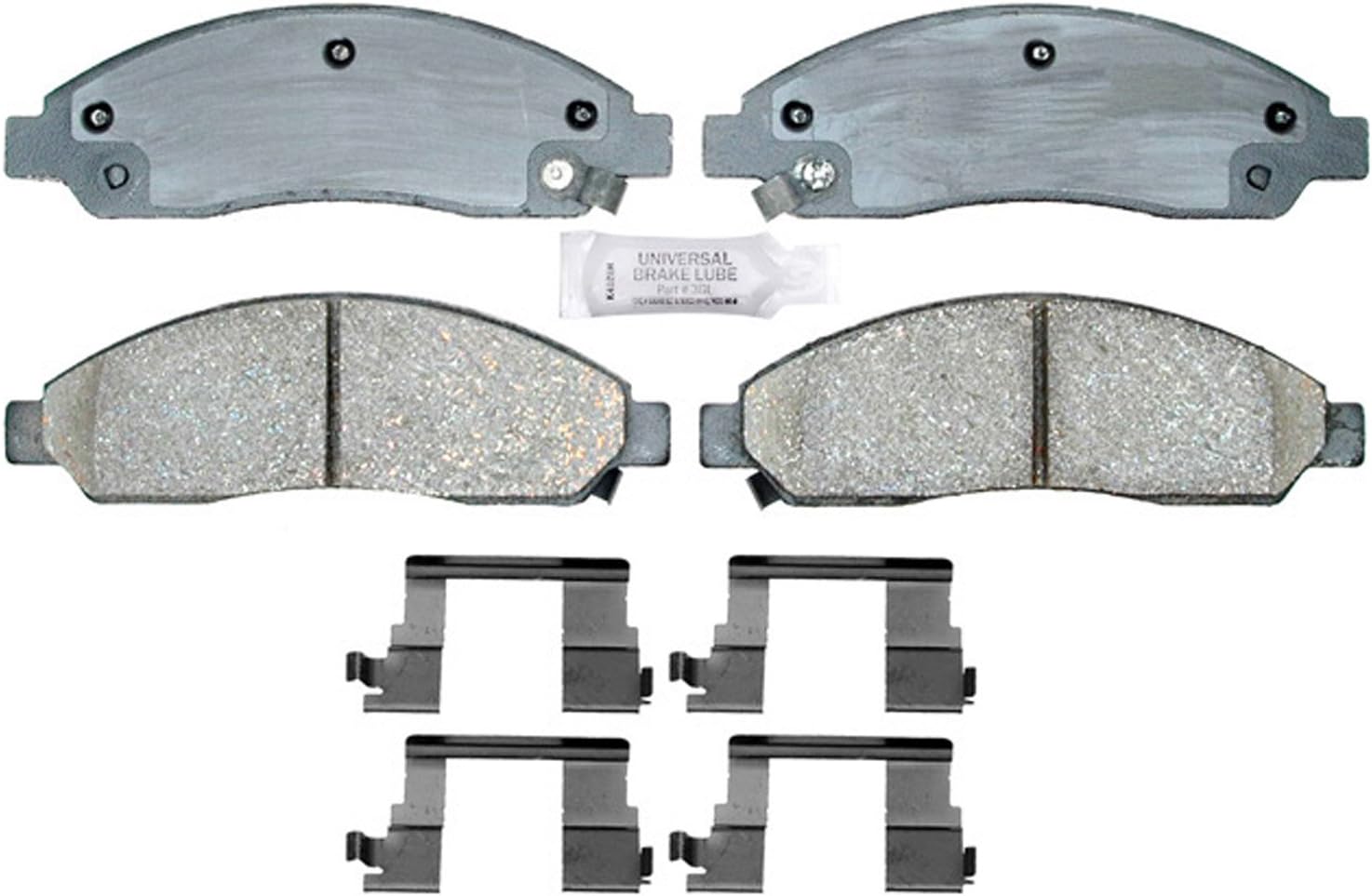 ACDelco Gold 17D1039CH Ceramic Front Disc Brake Pad Set