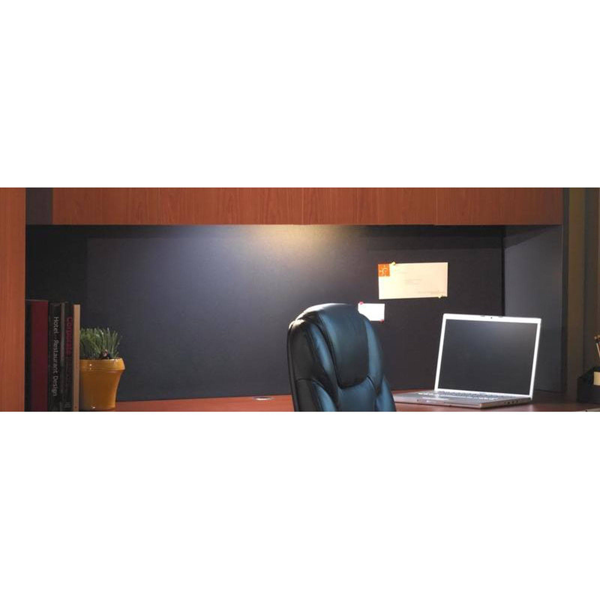 60x22 Fabric Tack Panel - Mayline - AFTP60BLK