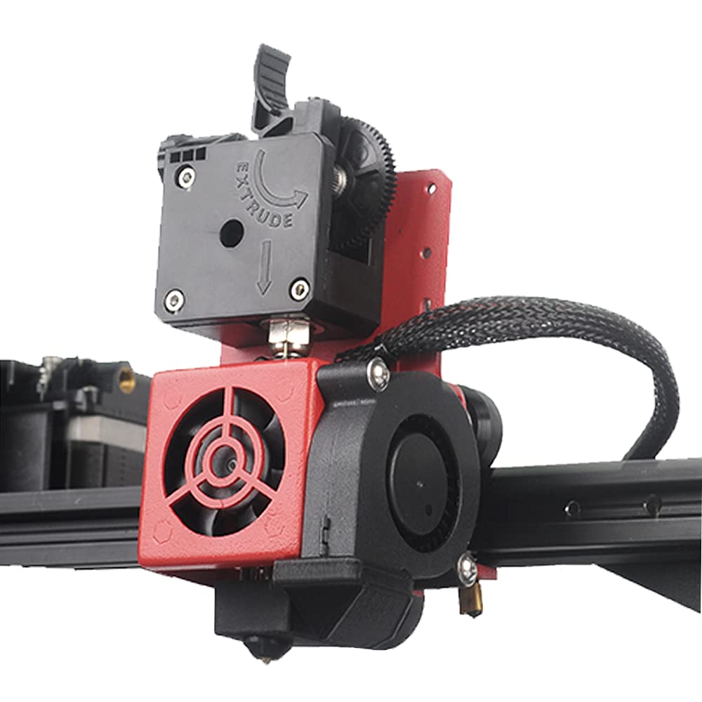 Titan Extruder Direct Drive Extruder 1.75mm Direct Drive Extruder Short-Range Hotend Kit Fan and V-Slot Backplate for Ender 3/Ender3 Pro/Ender 3 V2（24V）