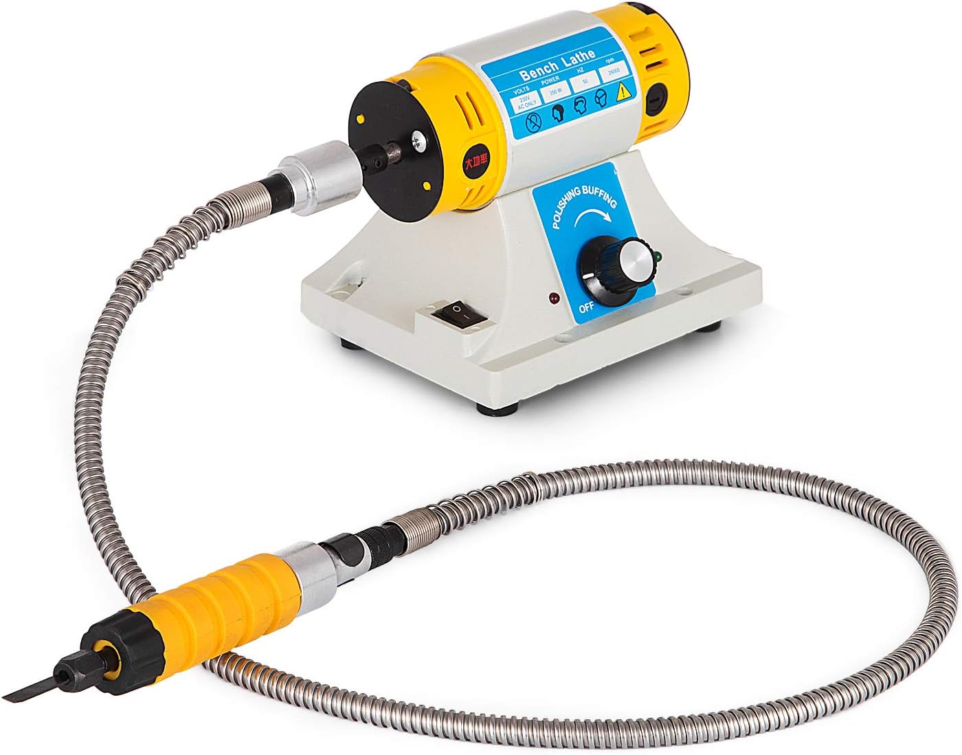 Mophorn Electric Chisel Carving Tool Electric Woodworking Chisel Electric Wood Carving Machine for Wood Furniture Sculpture Antique Floor Sculpture and Other Sculptures