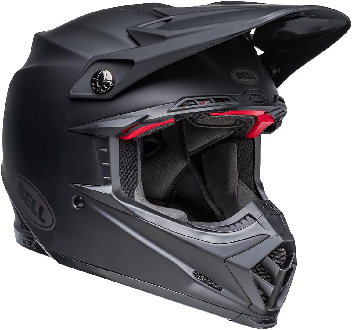 Bell Moto-9S Flex Helmet (XX-Large) (Matte Black)