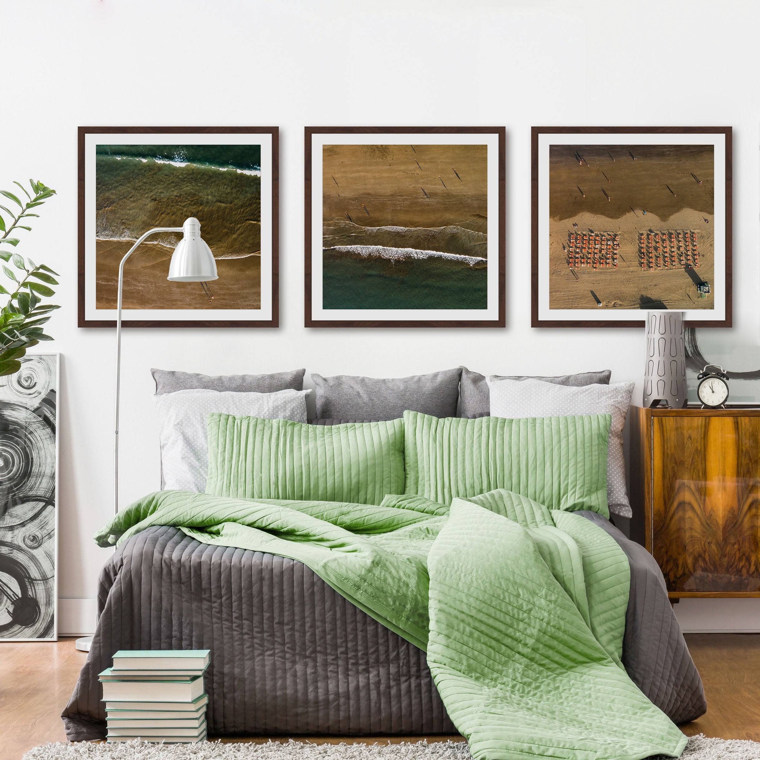 Marmont Hill Inc Beach Shadows Triptych, 96 x 32