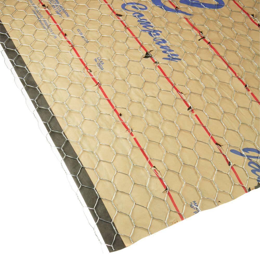 Weyerhaeuser 100 ft. 17-Gauge Paperback Stucco Netting Roll 71063158