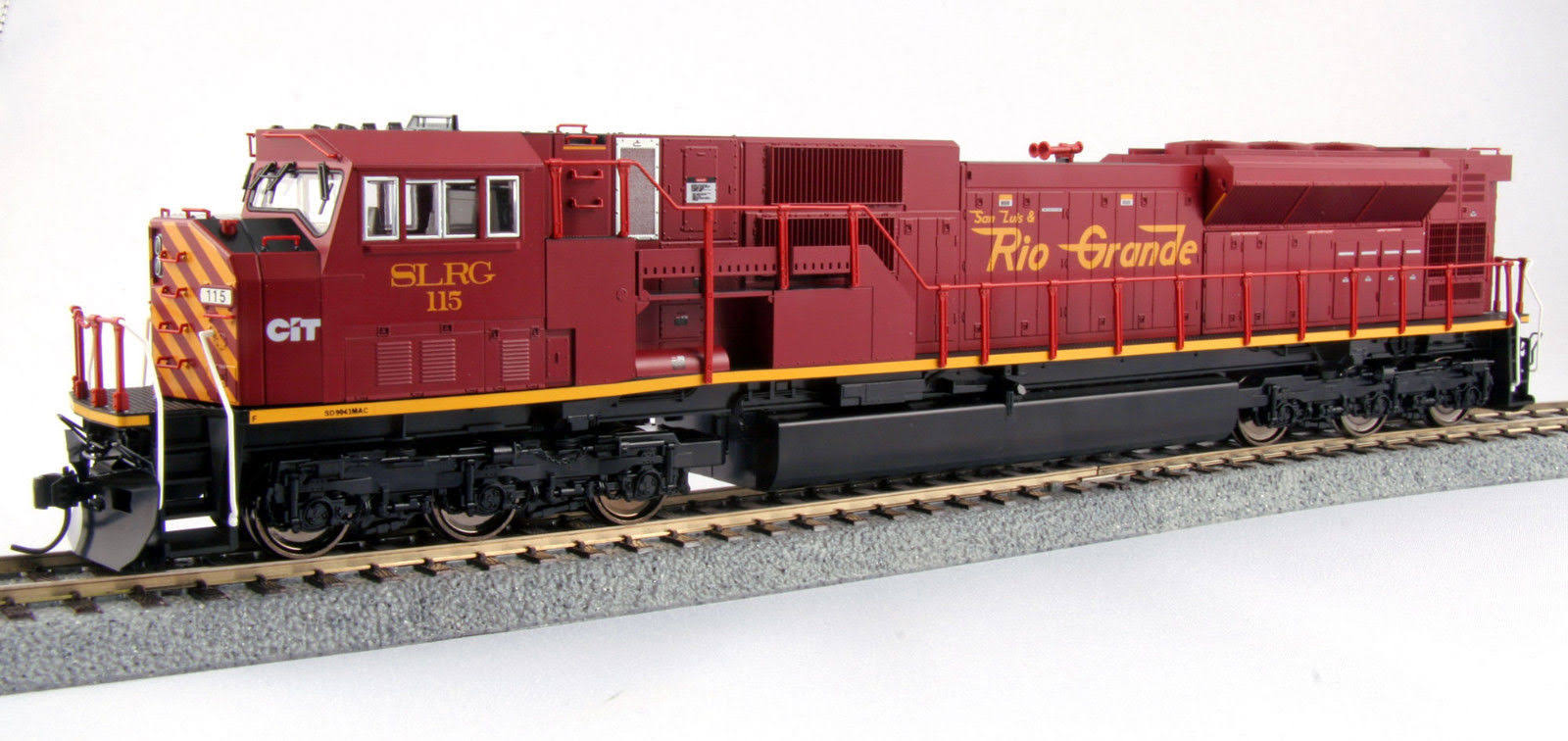 Kato USA Model Train Products EMD Sd90/43mac San Luis and Rio Grande Locomotive #115