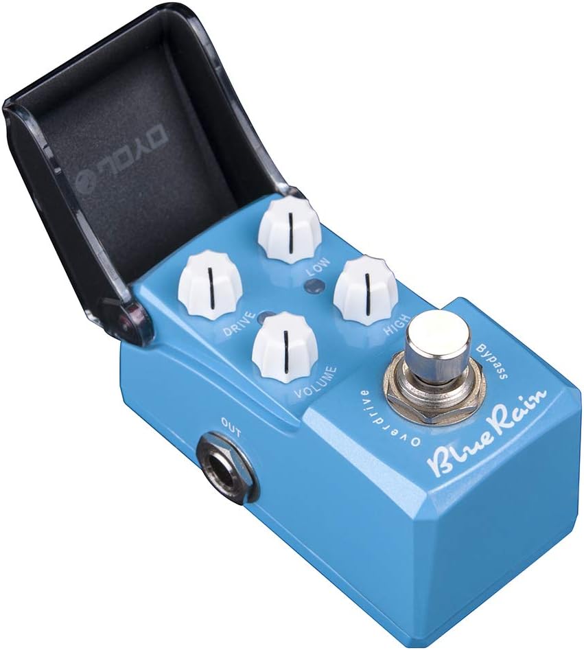JOYO Blue Rain Overdrive Mini Pedal for Electric Guitar Pedal Effects True Bypass Ironman Series JF-311 Pack of 2